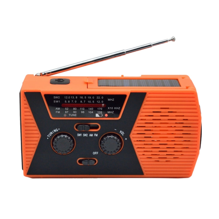 Portable Emergency Radio with Hand Crank