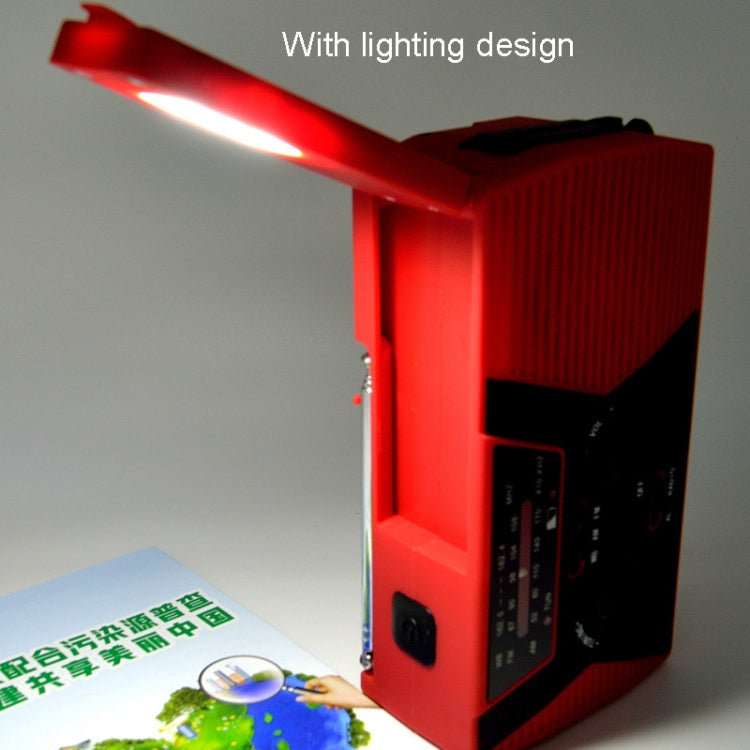 Bärbar Nödradio med Handvev