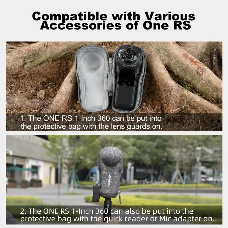 For Insta360 ONE RS 1-inch 360 aMagisn Panoramic Body Bag Sports Camera Accessories - Action King