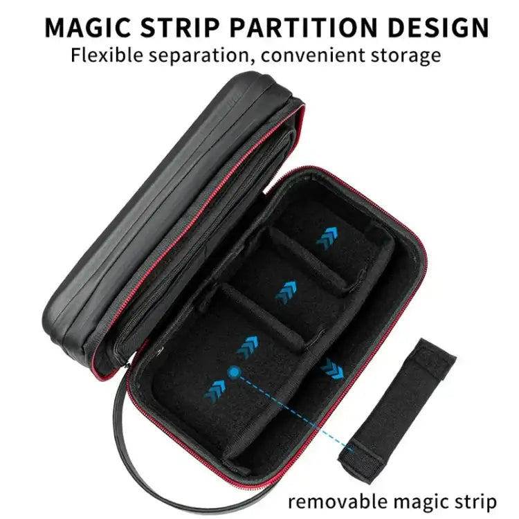 TELESIN Expanderbar kameraväska – Universal för Kamera / Mobil / Tillbehör - Action King