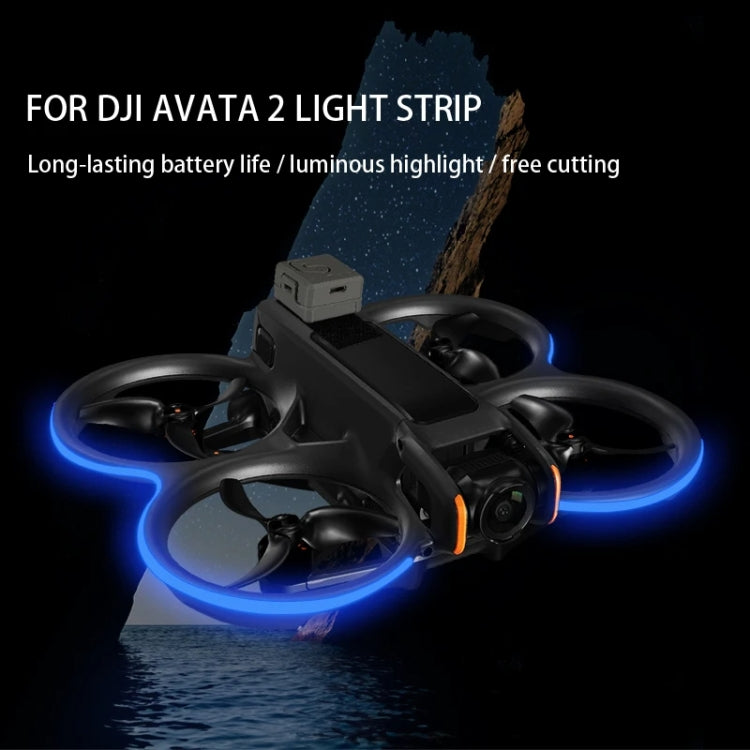DJI Avata 2 LED-list för Ökad Synlighet