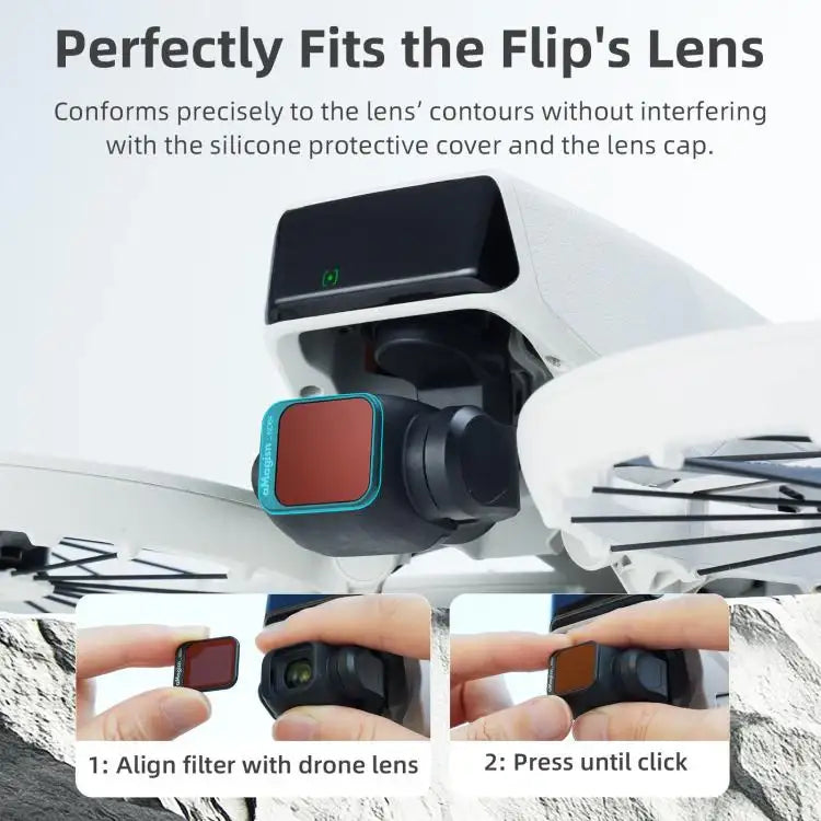 DJI Flip aMagisn Filter Lins för Drönarfotografering