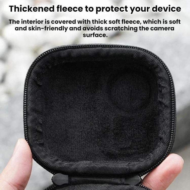 Skyddande Actionkamera Storag för DJI Osmo Nano Flymile Cage Edition, svart.