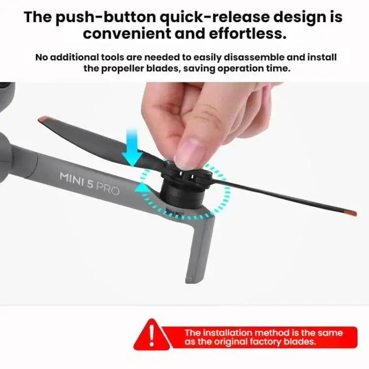 DJI Mini 5 Pro Propellrar för Optimal Flygning