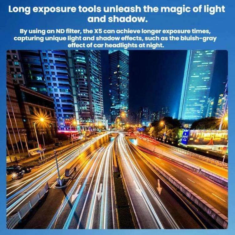 Insta360 X4 ND-filter v1 för Professionell Filmning