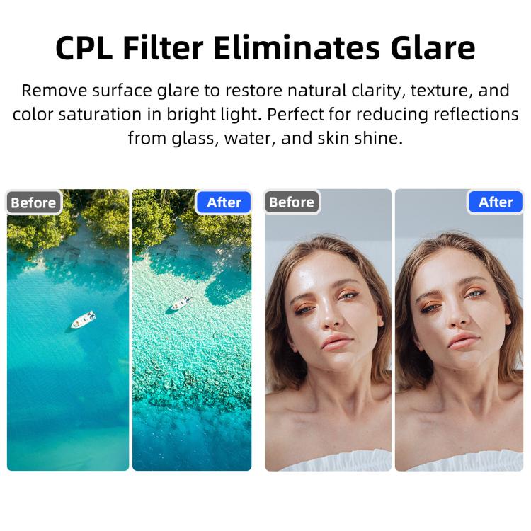 AMagisn Osmo Nano Snabbfilter för DJI Osmo Nano