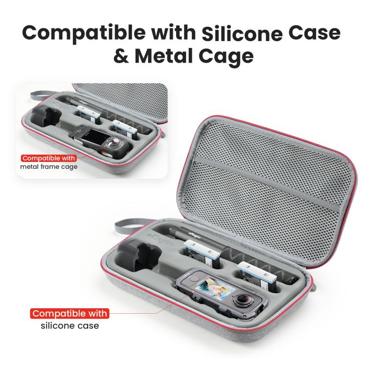 Insta360 X4 väska v1: Innovativt fodral som ger maximalt skydd för din Insta360 X4 kamera.