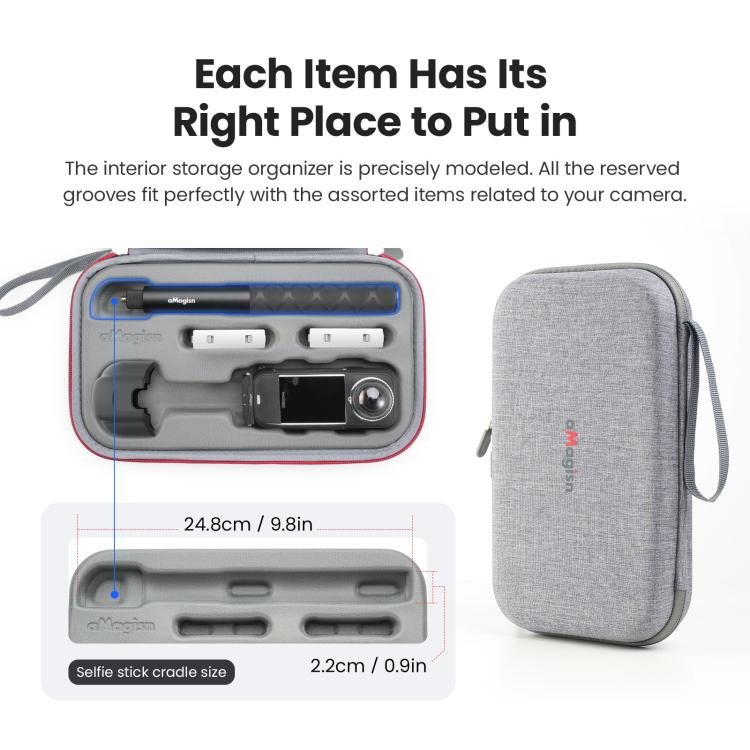 Insta360 X4 väska v1 - Optimalt Skydd med Insta360 X4 Väska