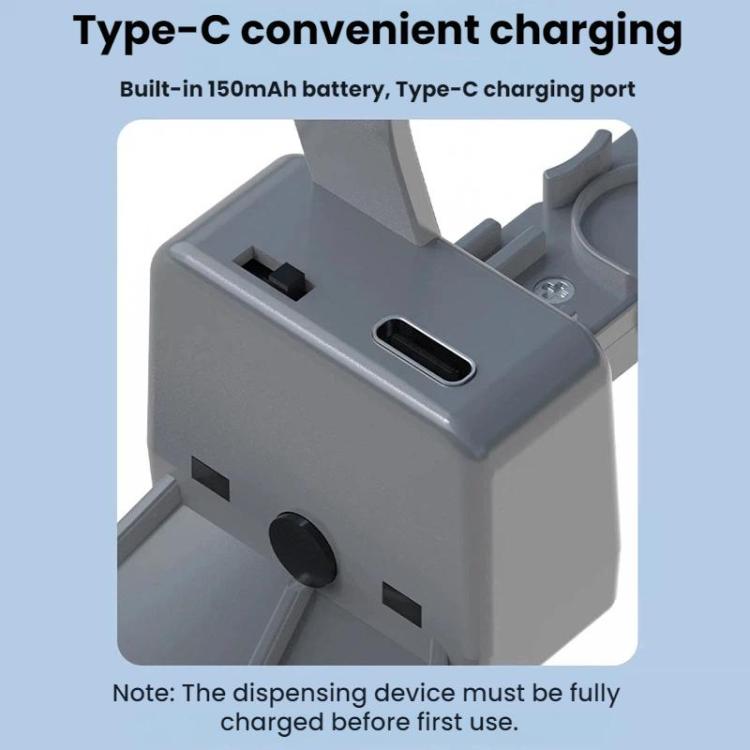 BRDRC Airdrop fällsystem för DJI Mavic 4 Pro drönare, vitt, visar installation och funktion.