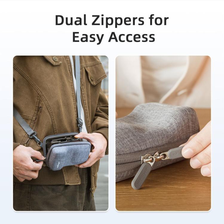 Actionkamera väska med axelrem, praktisk förvaring och transport av din actionkamera och tillbehör.