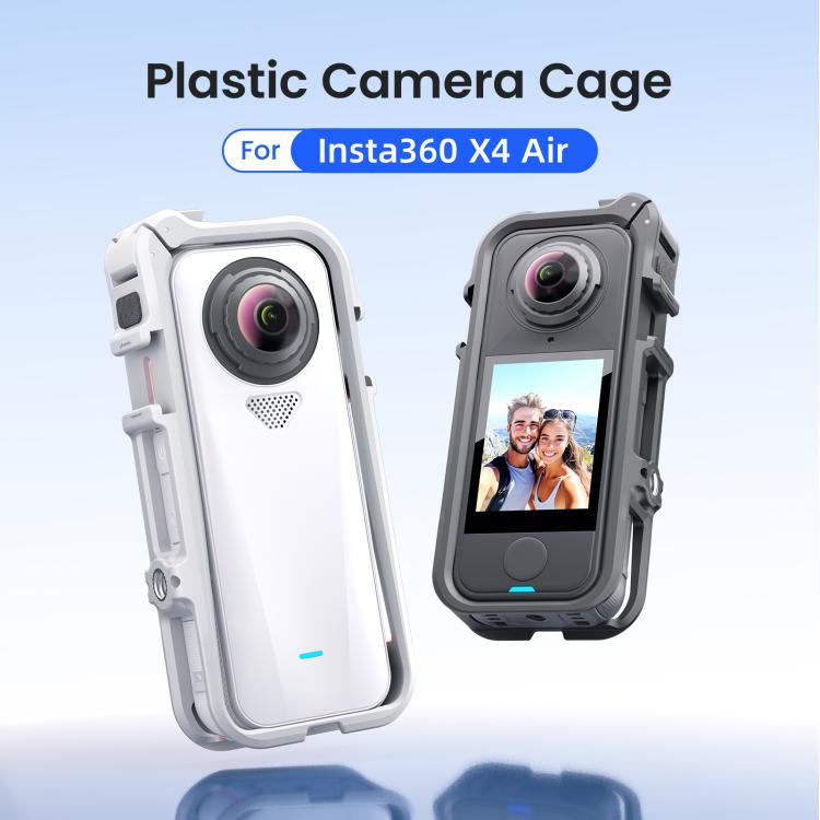 Insta360 X4 Kamerabur i svart. Optimalt skydd för Insta360 X4-kameran. Robusta sidor och öppningar för knappar.