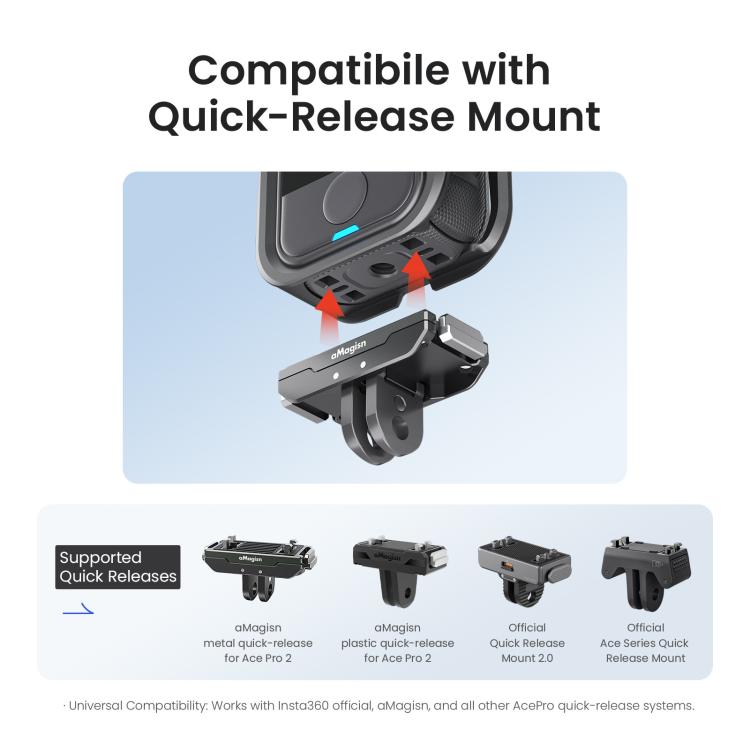 Insta360 X4 kamerabur för optimalt skydd, ger robust skydd för enheten.