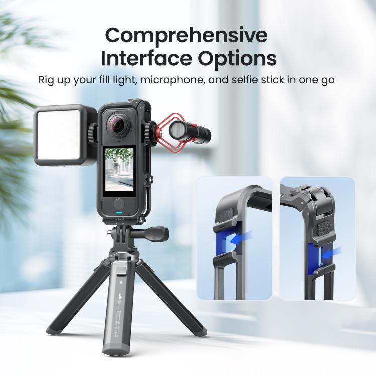 Insta360 X4 kamerabur ger maximalt skydd för din kamera.