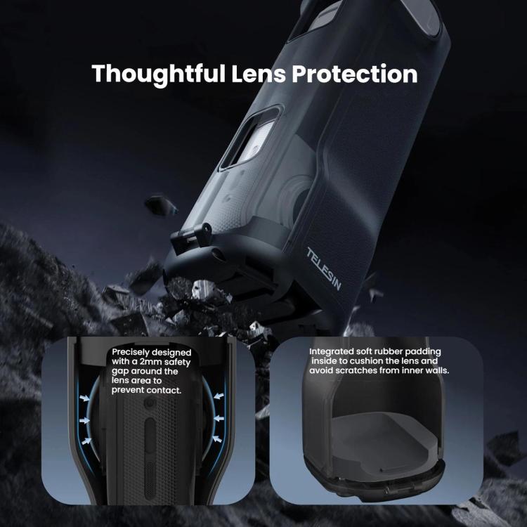 TELESIN Grepp och Stativ till Insta360 X4/X5