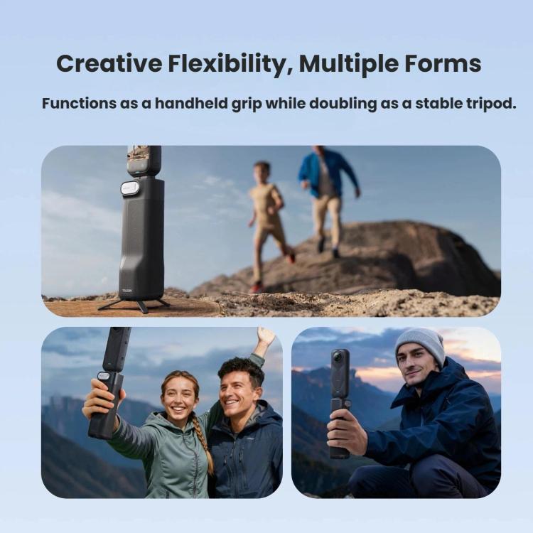 TELESIN Grepp och Stativ till Insta360 X4/X5