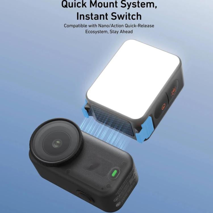 Telesin Magnetisk Belysning för DJI Osmo Action 6