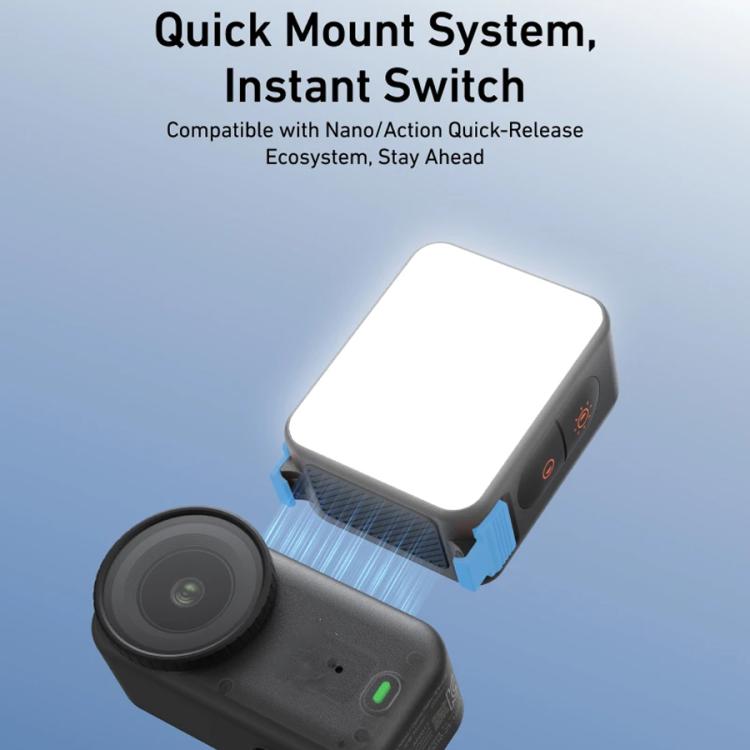 Telesin Magnetisk Belysning för DJI Osmo Action 6