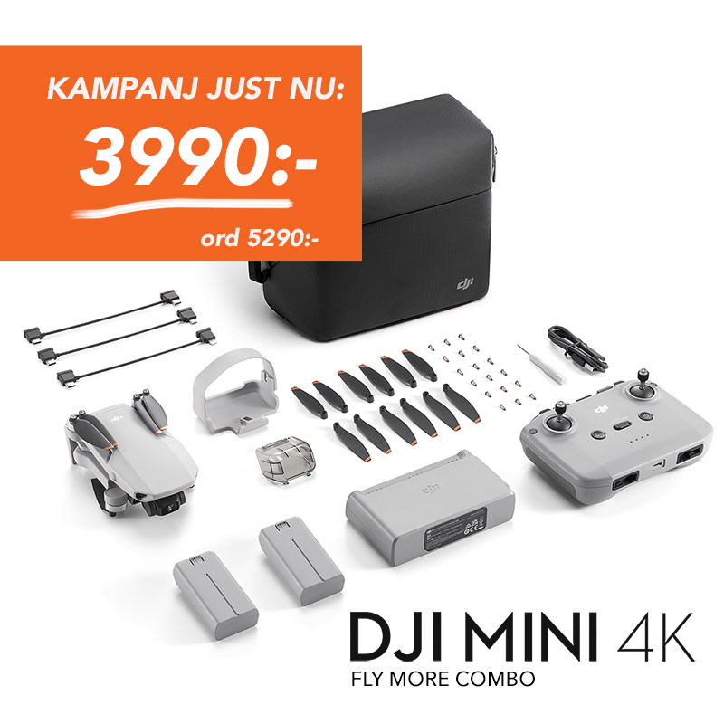 DJI Mini 4K på kampanj!